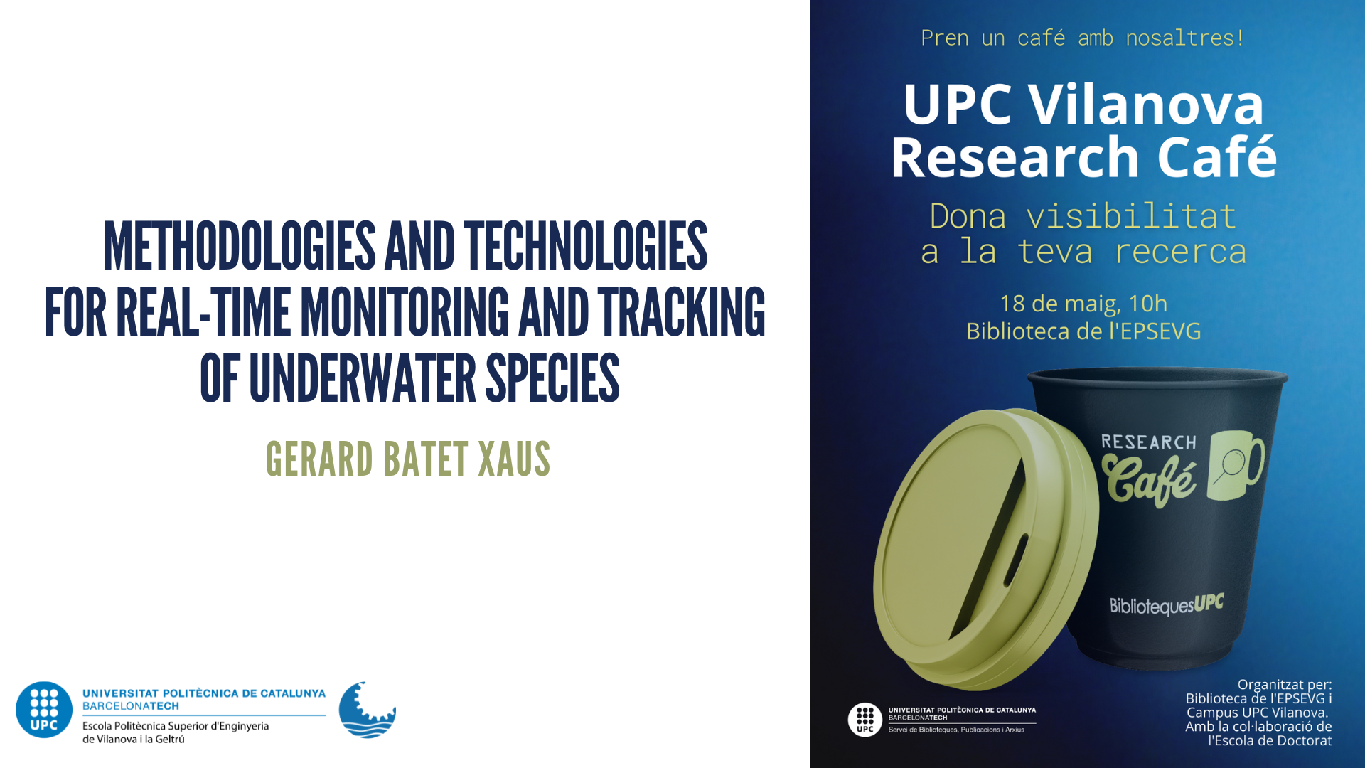 Methodologies and technologies for real-time monitoring and tracking of underwater species